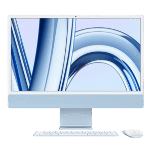 Apple iMac Retina 4.5K Display M3 Chip With 8 Core CPU and 10 Core GPU Mac OS, MQRQ3HN/A ( Blue,8GB-256GB )